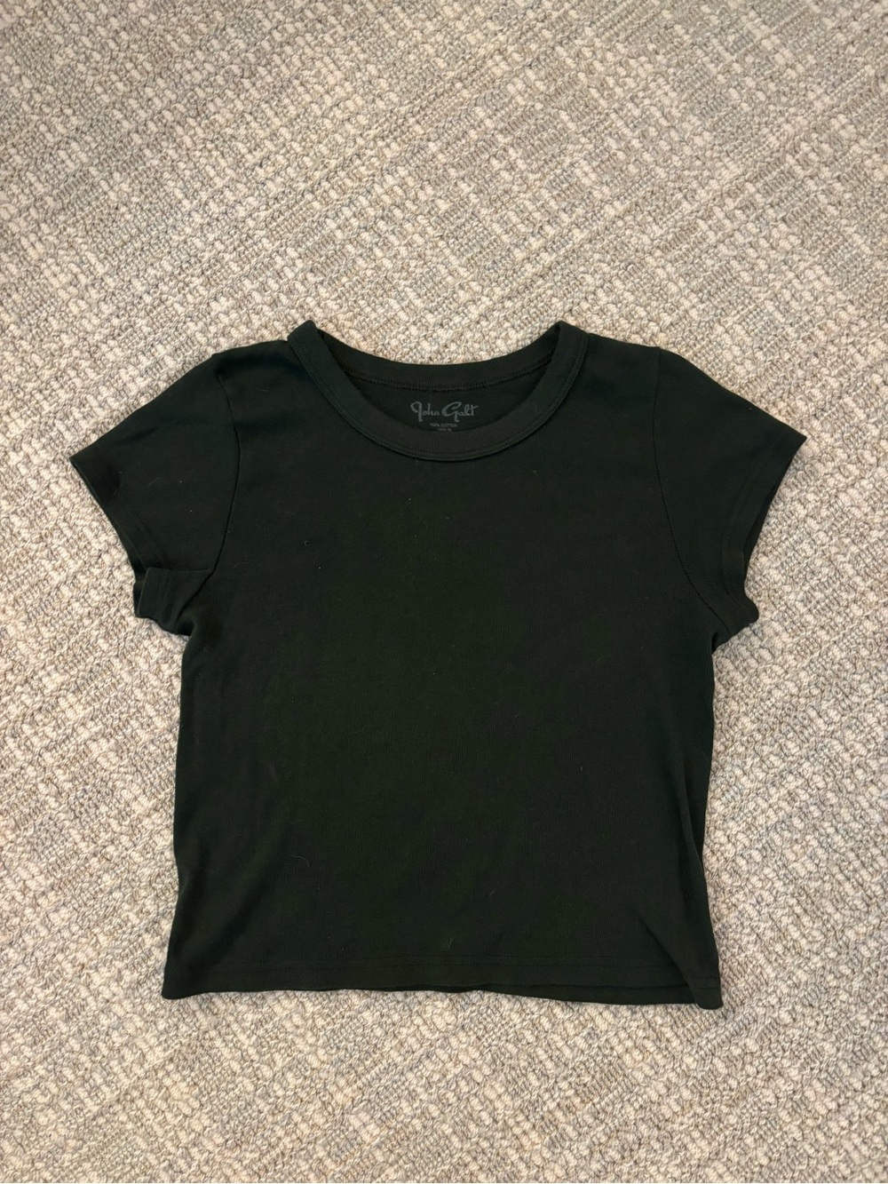 Brandy Melville Black Short Sleeve Crew Tee
